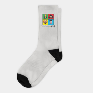 80s Bad Guys Socks