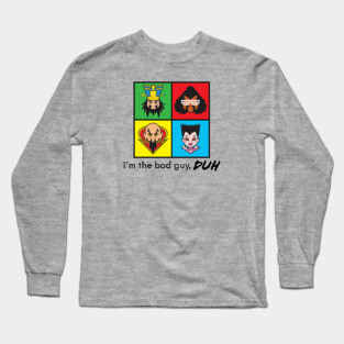 80s Bad Guys Long Sleeve T-Shirt