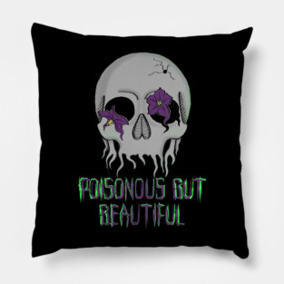 Poisonous but Beautiful Tee Pillow