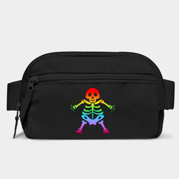 Skeleton Meeple - Rainbow by Board Game Blitz