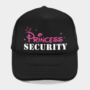 Princess Security Team Birthday Party Family Trip Hat