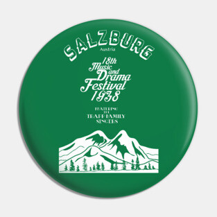 The Salzburg Festival of Music and Drama Pin
