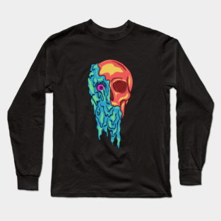 Gooey Spooky vibes Long Sleeve T-Shirt