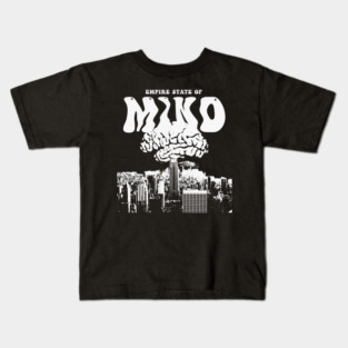Retro empire state of mind Kids T-Shirt