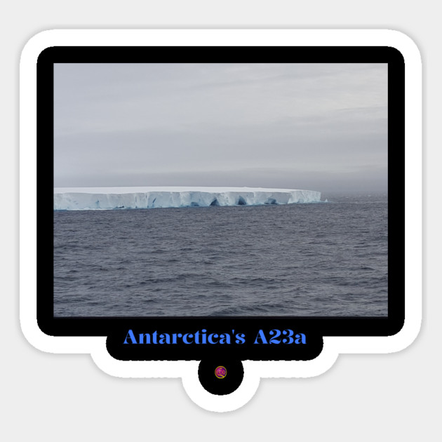 Antarctica A23a Sticker by FirstClassQueen