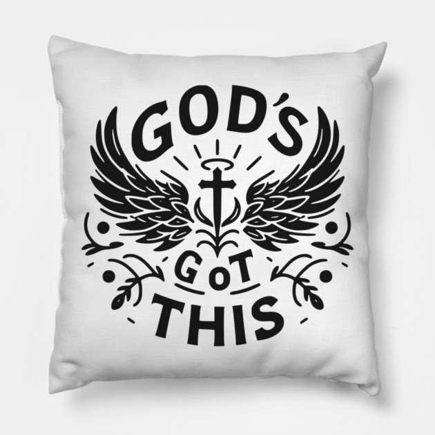 God’s Got This Pillow by Frank Ring