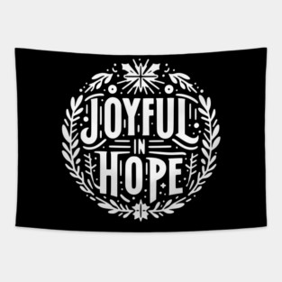 Joyful in Hope Tapestry