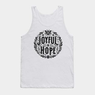 Joyful in Hope Tank Top