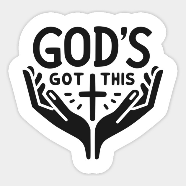 God’s Got This Sticker by Frank Ring