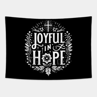 Joyful in Hope Tapestry