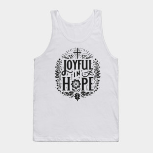 Joyful in Hope Tank Top