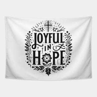 Joyful in Hope Tapestry