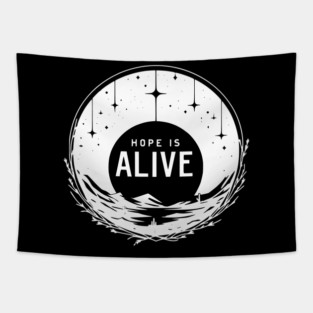 Hope is Alive Tapestry