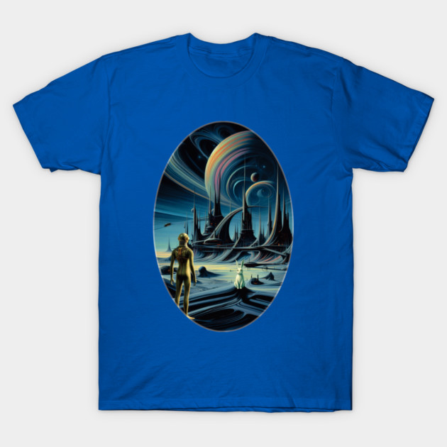 The White Rabbit of Altair IV T-Shirt by Rich La Bonté - FLAtRich