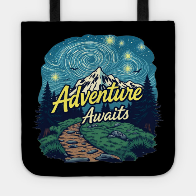 Adventure Awaits Tote by Pete the Cat Guy