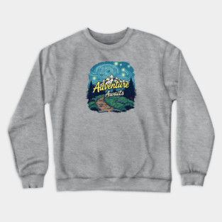 Adventure Awaits Crewneck Sweatshirt