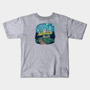 Adventure Awaits Kids T-Shirt