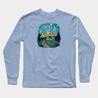 Adventure Awaits Long Sleeve T-Shirt