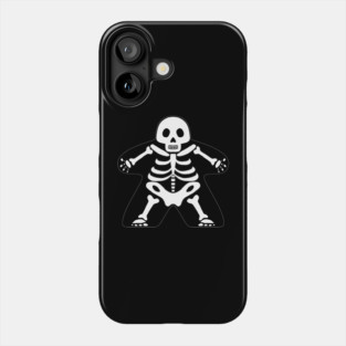 Skeleton Meeple Phone Case