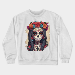 Mexican-Muerte Crewneck Sweatshirt