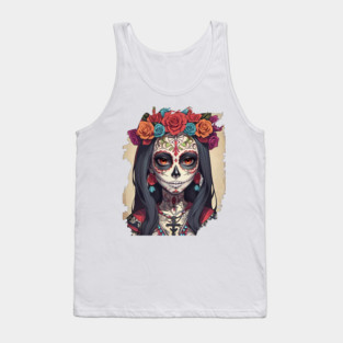 Mexican-Muerte Tank Top