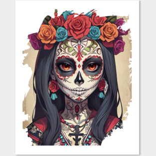 Mexican-Muerte Posters and Art