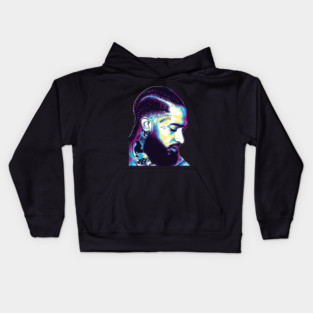 nipsey hussle Kids Hoodie
