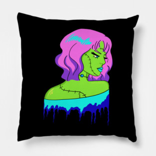 Frankenstein's Muse Pillow