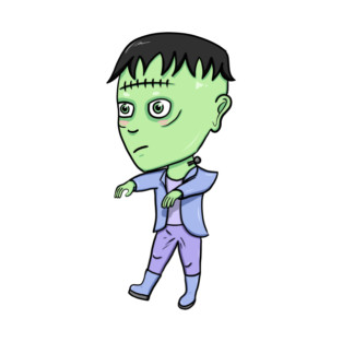 Pastel Monster: Frankenstein's charm T-Shirt