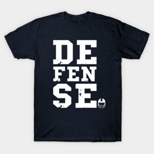 American Football Fan DEFENSE Football Fan T-Shirt