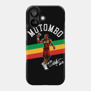 Dikembe Mutombo - Not in My hOuse!!! Phone Case