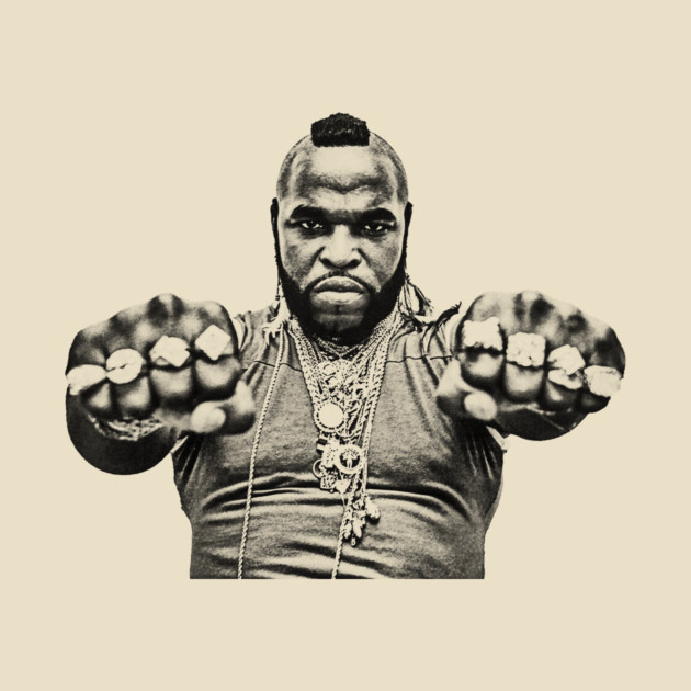 Mr T retro by babul hasanah