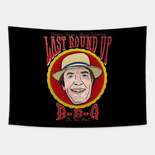 Drayton Sawyer's Last Round Up BBQ Tapestry