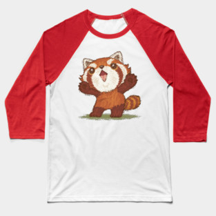 Red panda standing Baseball T-Shirt