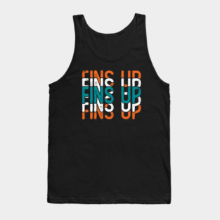 Fins Up - Miami Dolphins Tank Top
