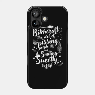 Witchcraft Bitchcraft Halloween Phone Case