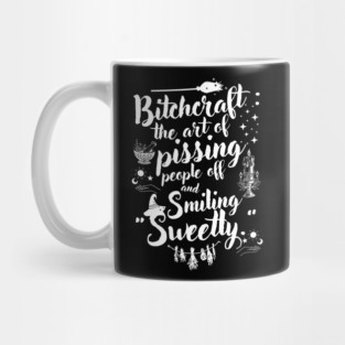 Witchcraft Bitchcraft Halloween Mug