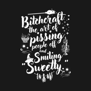 Witchcraft Bitchcraft Halloween T-Shirt