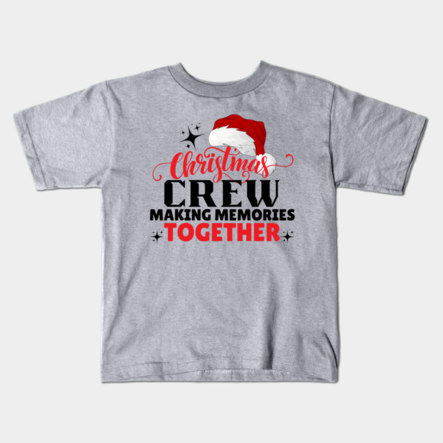 Christmas Crew Family Matching Kids T-Shirt by The WYLD Tribe
