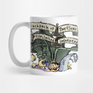 Backpack of time and space Mug