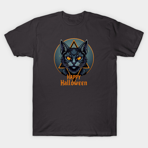 Halloween Cat T-Shirt by Pete the Cat Guy
