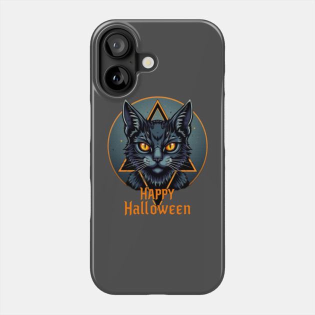 Halloween Cat Phone Case by Pete the Cat Guy