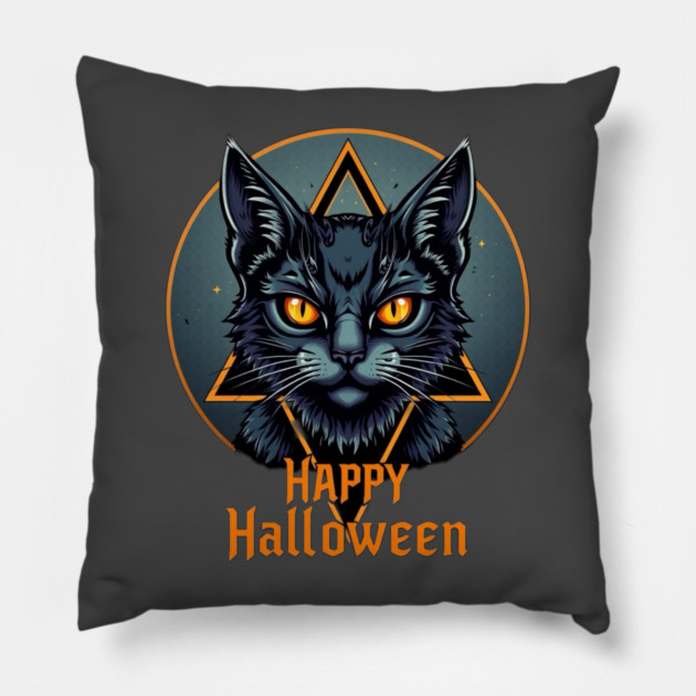 Halloween Cat Pillow by Pete the Cat Guy