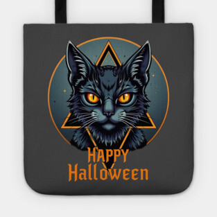 Halloween Cat Tote