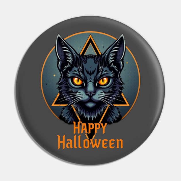 Halloween Cat Pin by Pete the Cat Guy
