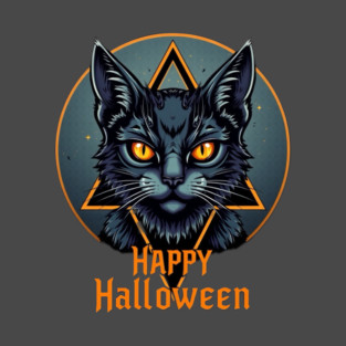 Halloween Cat T-Shirt