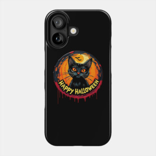 Happy Halloween Cat Phone Case
