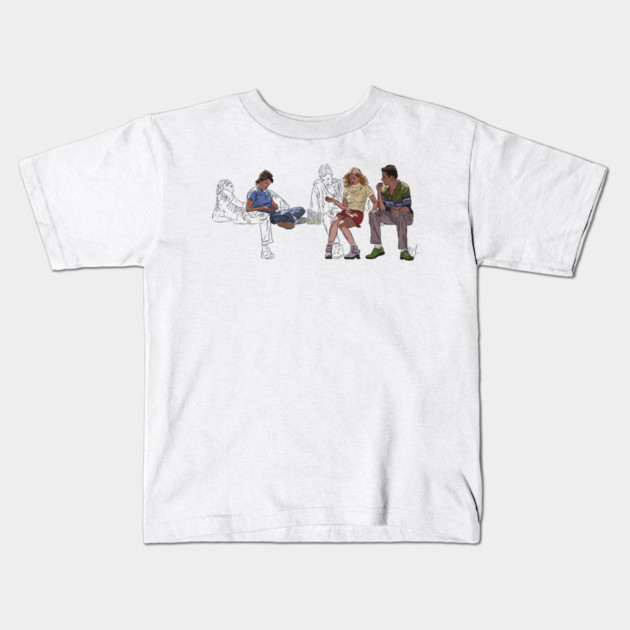 Scream: Ghostfaces Kids T-Shirt by 51Deesigns