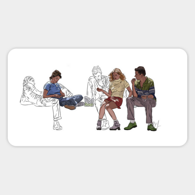 Scream: Ghostfaces Magnet by 51Deesigns