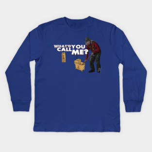 Scream! It's Fred the Janitor! Kids Long Sleeve T-Shirt